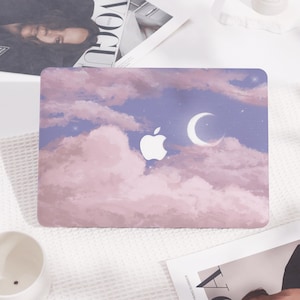 Dreamy Pink Sky Hard Macbook Case Protective Laptop Cover for New Mac Pro 16/15, Macbook Air 15/14, MacBook Ret 15/13/12, Macbook Cover