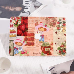 Strawberry Collage Hard Macbook Case Protective Laptop Cover for New Mac Pro 16/15 Macbook Air 15 14  MacBook Ret 15 13 12,Laptop 2022 Cover