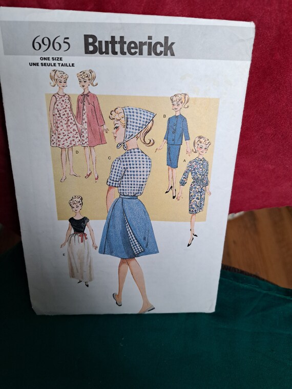 Butterick Barbie Doll Pattern