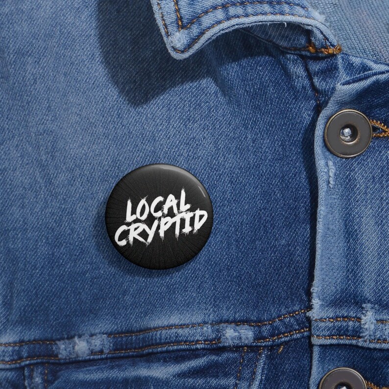 LOCAL CRYPTID Pin Buttons - Unique Accessories for Cryptid Lovers, Fun ...