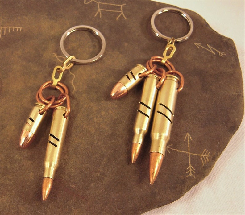 Bullet Keychain9mm 223 308 assorted Etsy