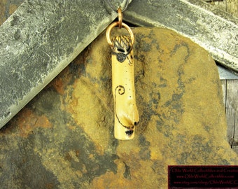 Wood Troll Necklace No.16