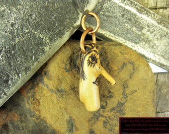 Wood Troll Necklace No.13