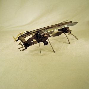Industrial Creature Insect Skate Sculpture