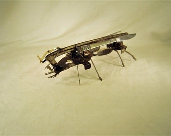 Industrial Creature Insect Skate Sculpture