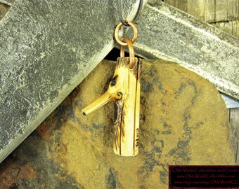 Wood Troll Necklace No.10