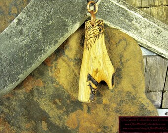Wood Troll Necklace No.19