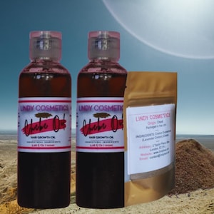 100% Organic Chebe Oil and Hair Butter | Anti-Breakage & Scalp Care Duo | African Hair Growth | 100ml/200ml Set