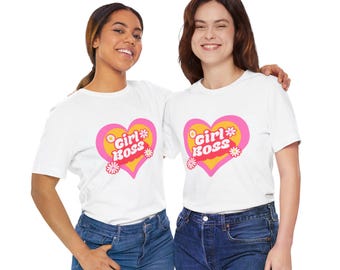 Koszulka Boss Girl, koszulka Girl Power, damska bluzka z napisem „Empowerment”, koszulka feministyczna, odzież Boss Babe