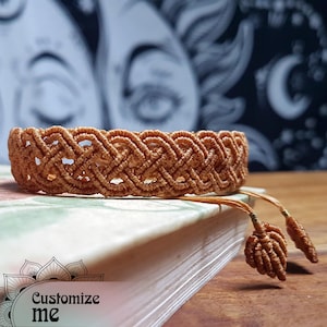 Celtic Knot Bracelet • Macrame Bracelet • Jewelry for Men and Women • Waterproof Bracelet • Medieval Jewelry