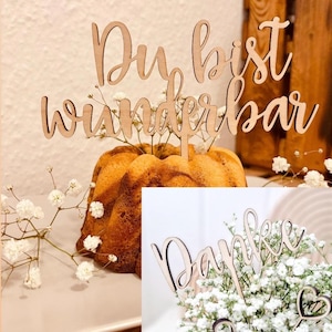 File laser SVG cake topper fiore bastoncino grazie siete grandi siete meravigliosi cuori inclusa licenza commerciale | Formato JPG | File digitale Festa della Mamma