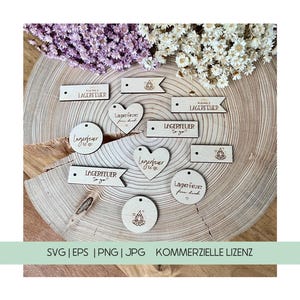 SVG Lagerfeuer to go Laserdatei Osteranhänger inklusive Gewerbelizenz | EPS PNG jpg  | Digitale Datei Anhänger Etiketten Kleines Osterlicht