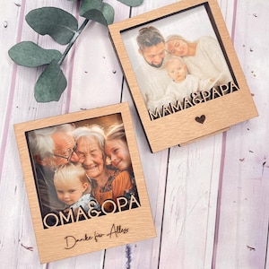 SVG Polaroid Fotorahmen Fotohalter Muttertag Vatertag Mama Papa Oma Opa  Laserdatei inklusive Gewerbelizenz | EPS PNG jpg  | Fotogeschenk