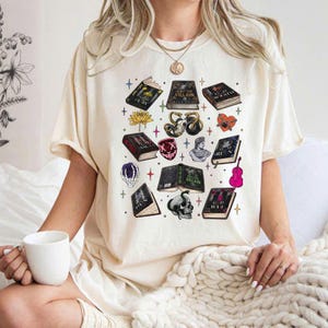 Rina Kent Series T-Shirt,Hunt The Villain Shirt,Legacy Of Gods Sweater,Dark Romance Book Lovers Gift, Dark Romance Merch image 6