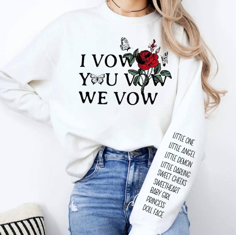 The Ritual Sweatshirt Book Merch, Drakromance Book Hoodie, Smut Women sweatshirt, Ryat Archer Book Reader Gift image 4