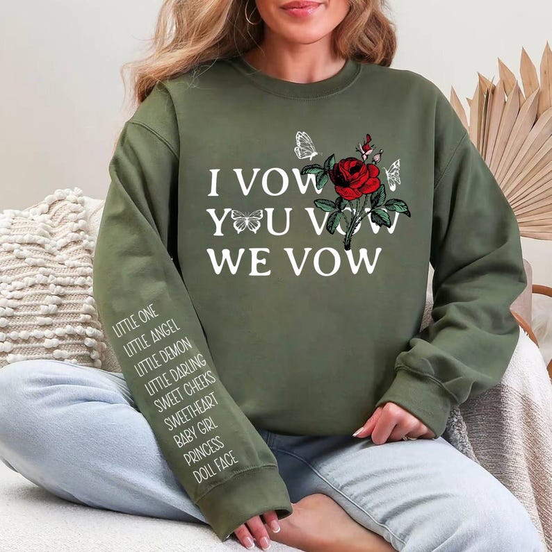 The Ritual Sweatshirt Book Merch, Drakromance Book Hoodie, Smut Women sweatshirt, Ryat Archer Book Reader Gift image 5
