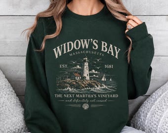 Widow Bay Tourist Shirt, Vintage Haunted Town Travel Sweatshirt, Halloween Lover Gift,Fall Apparel
