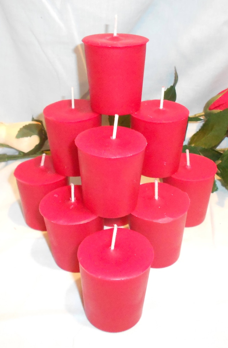 Ten Birthday Cake Scented Wax Votive Candle Soy Happy Etsy