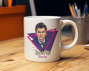 David Tennant Personalized Coffee Mug – Fun & Unique Ceramic Cup, 11 Oz Mug, Great Gift for Fans of David Tennant