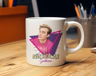 Nicholas Galitzine Personalized Coffee Mug – Fun & Unique Ceramic Cup, 11 Oz Mug, Great Gift for Fans of Nicholas Galitzine