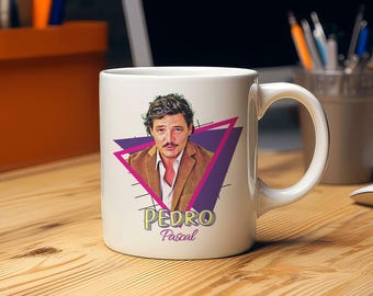 Pedro Pascal Personalized Coffee Mug – Fun & Unique Ceramic Cup, 11 Oz Mug, Great Gift for Fans of Pedro Pascal