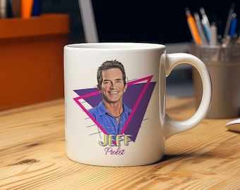 Jeff Probst Personalized Coffee Mug – Fun & Unique Ceramic Cup, 11 Oz Mug, Great Gift for Fans of Jeff Probst