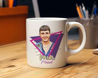 Paul Mescal Personalized Coffee Mug – Fun & Unique Ceramic Cup, 11 Oz Mug, Great Gift for Fans of Paul Mescal