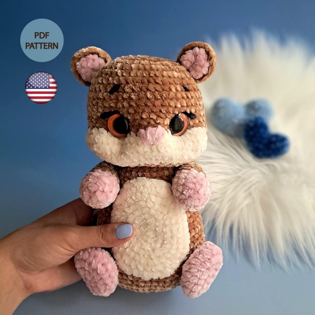 Snuggle Hamster Crochet Pattern