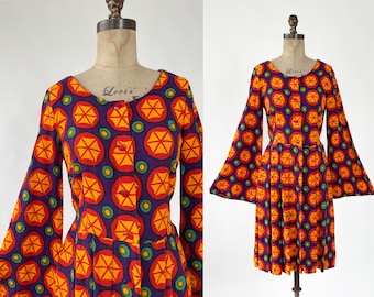 Vintage 1970s Marimekko MOD Dress