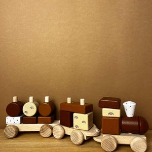 木製蒸気機関車、おもちゃの蒸気機関車、子供用蒸気機関車、子供用蒸気機関車、客車付き蒸気機関車