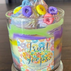 Fruit Loop Soy Wax Candle 8oz