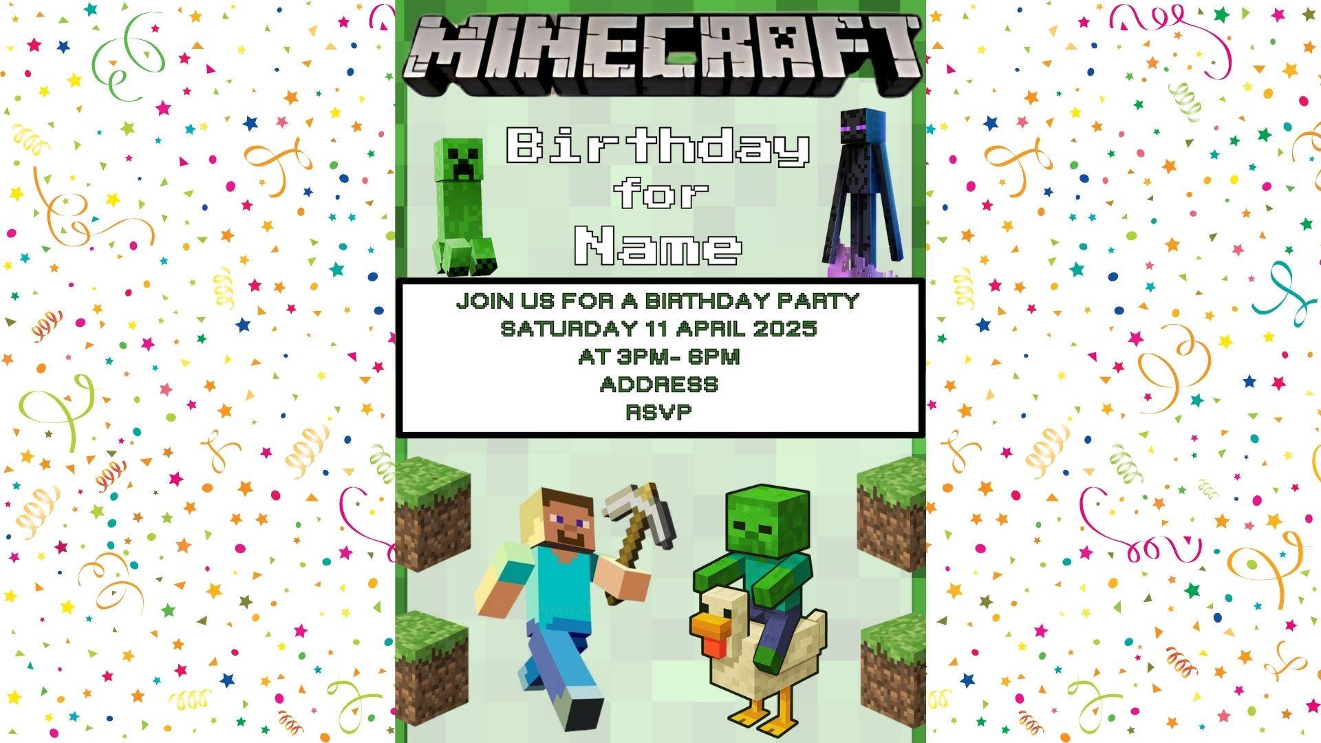 Minecraft All Characters Invite