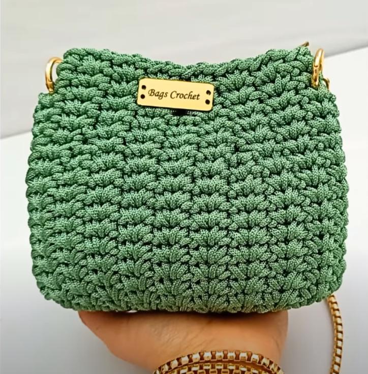 Flores Tejidas Como Hacer Bolsas De Crochet Con Fichas Bolsas