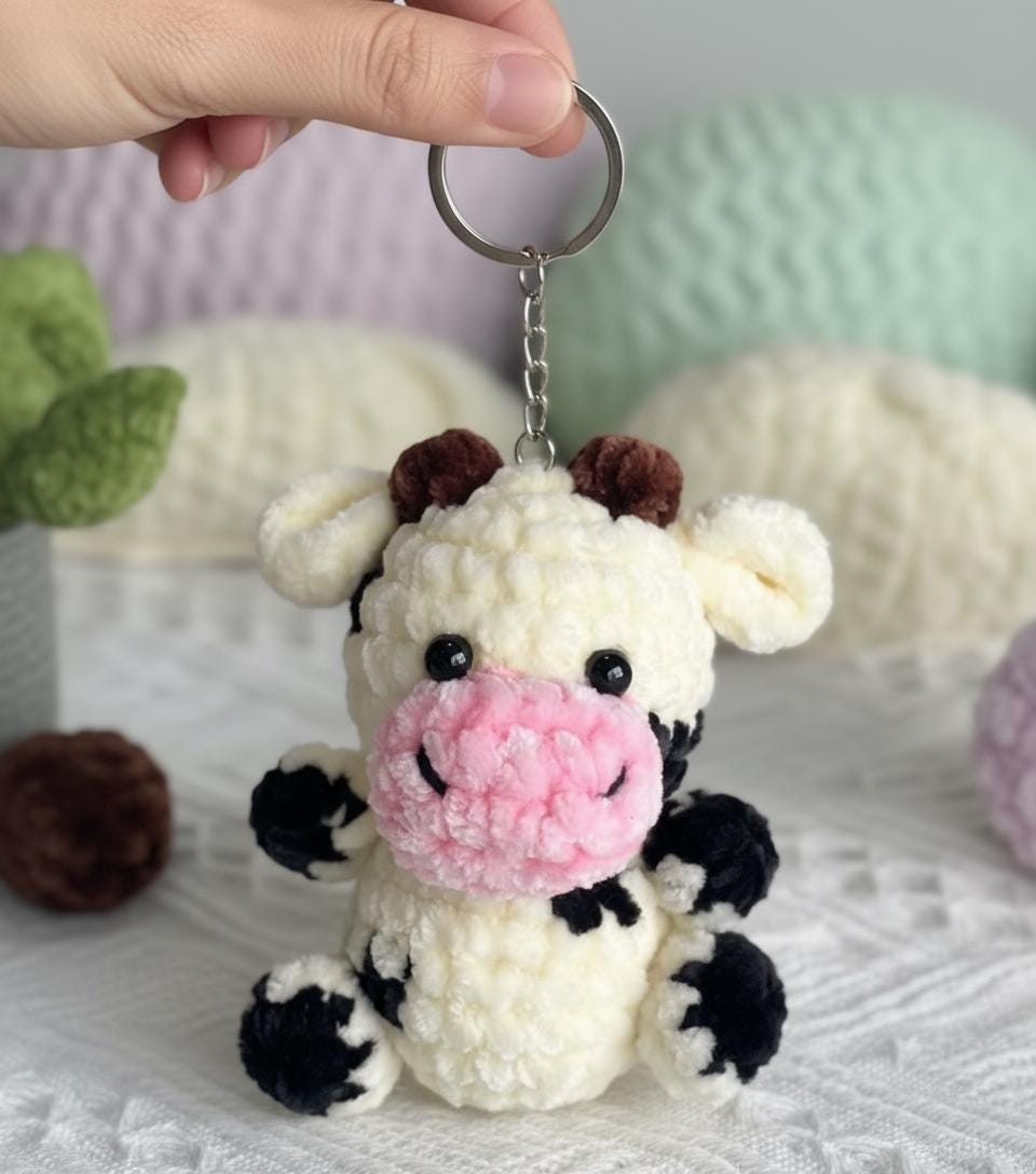 Amosfun Llavero de peluche con diseño de oso de animales de peluche Amosfun Llavero de peluche con diseño de oso de animales de peluche