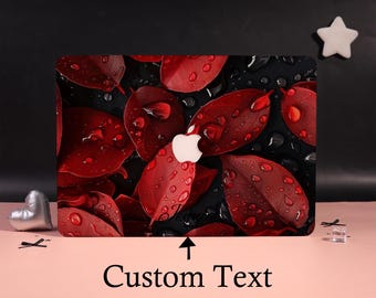 Nowe etui ochronne Scarlet Botanicals na komputery Mac; etui na MacBooka Air 15/13 2025; etui na MacBooka Ret 13/15; etui na Pro 14/15/16 A3401 2024 M2 M4 2025