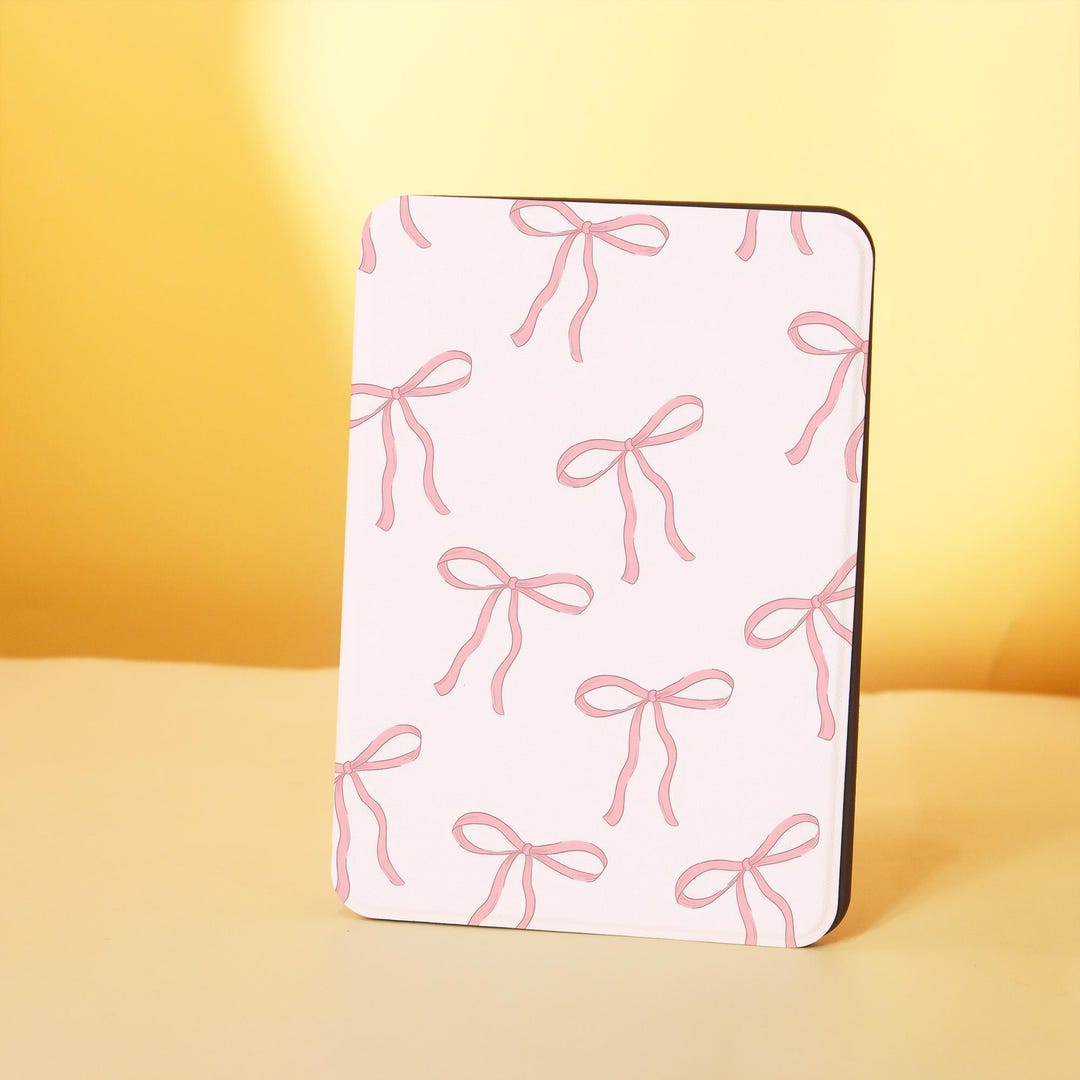 Pink Bow Delight Kindle Personalized Case for Paperwhite 1/2/3/4 ...