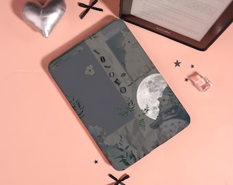 Miyazaki Collage Totoro Kindle Paperwhite 2024 2025 Colorsoft Case, New Auto Wake/Sleep Case, Kindle 11/12th Case Paperwhite 6'' 7'' Case