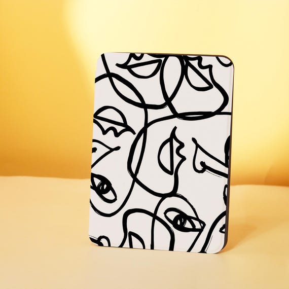 Abstract Line Kindle Personalized Case For Paperwhite 1/2/3/4, Colorsoft Case with Hand Strap，Kindle 2024 cover,Kindle Paperwhite 10/11/12th