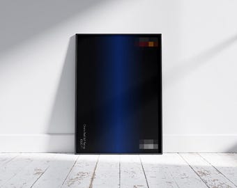 Oracle Red Bull F1 inspired Digital Art (2 poster variations) Wall Poster, Technic 42206 compatible