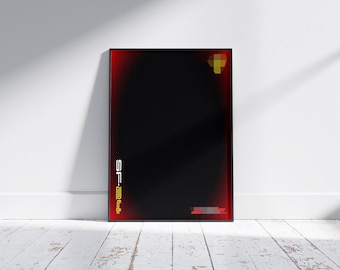 Ferrari F1 inspired Digital Art for Wall Poster (two variations), Technic 42207 compatible