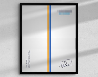 Williams Racing FW14B and Nigel Mansell inspired Digital Art for Wall Poster, Icons 10353 compatible