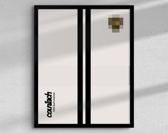 Lamborghini Countach 5000 Quattrovalvole inspired Digital Art for Wall Poster, Icons 10337 compatible