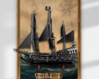 80’S★海賊★ハンドベル★呼び鈴★パイレーツ★ビンテージ★スカル★人形★船長★ Pirates of the Caribbean Talking Skull, 11x14 Print by Ben Russel