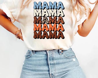 Mama Graphic Top for Proud Moms