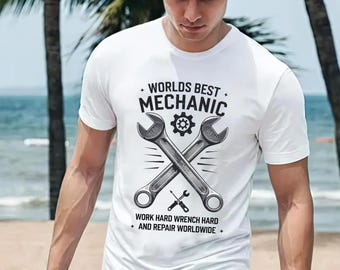 Mechanic Graphic Top for Auto Techs
