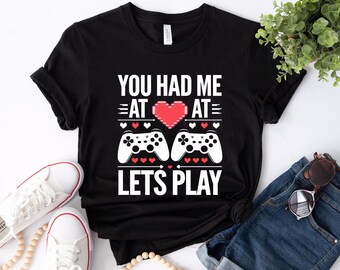 Gaming Love Shirt for Couples and Gamers