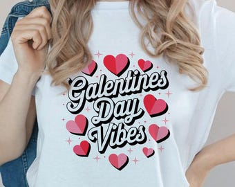Valentines Day Vibes Graphic T-Shirt