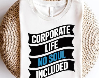 Dead Inside But Professional Shirt – Workplace Burnout Office Humor Unisex Tee