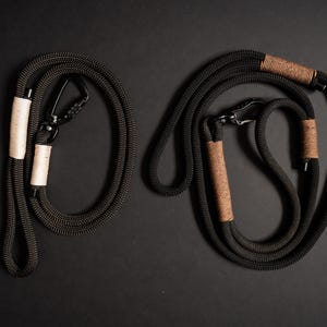 Heavy Duty Rope Dog Lead UK | Tactical Nylon Leash | Training Lead with Traffic Handle
