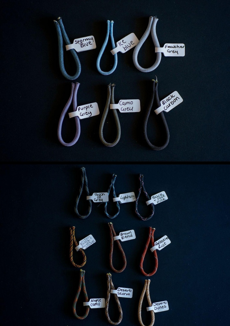 Standard Custom Paracord Collar | Cobra Pro Buckle | Handmade in the UK imagem 5